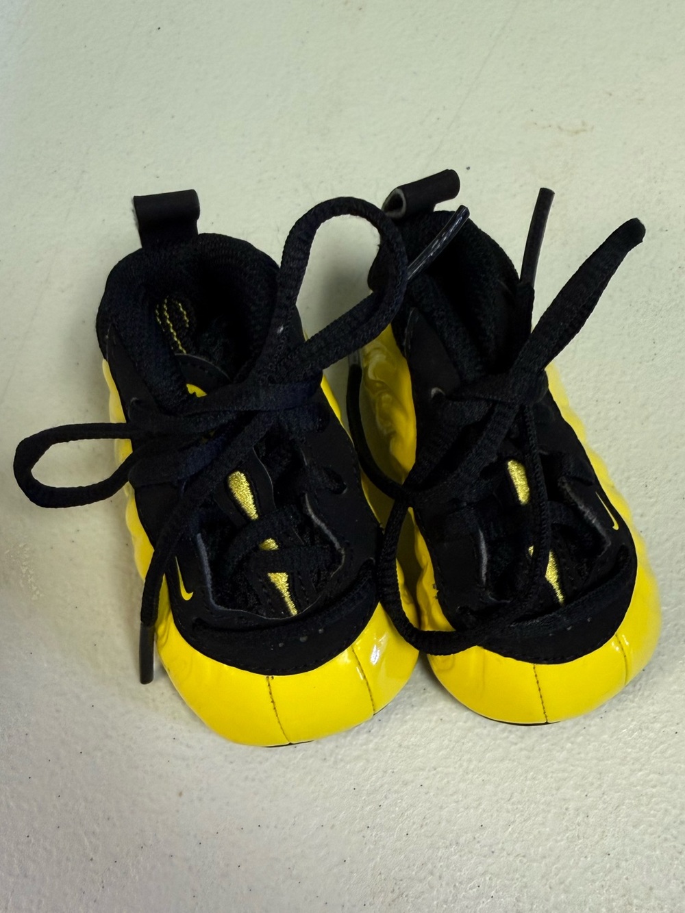 Nike lil posite one opti yellow / wu-tang foams